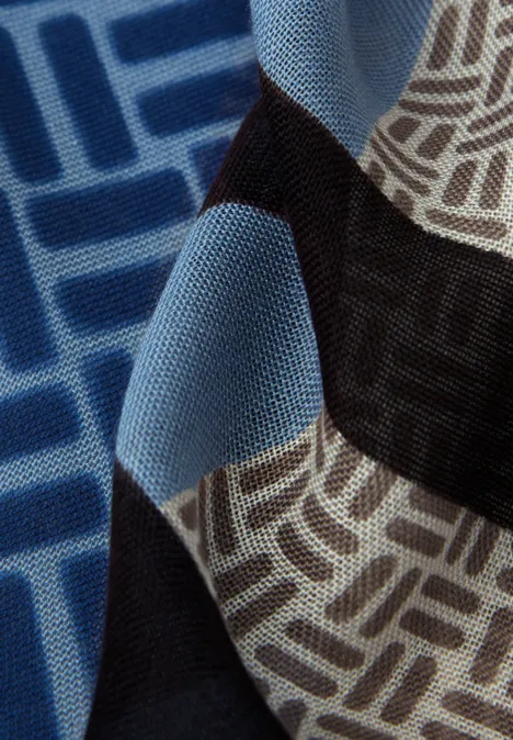 Sjaal met patroon null