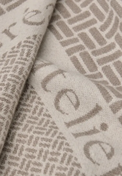 Jacquard driehoekige sjaal null