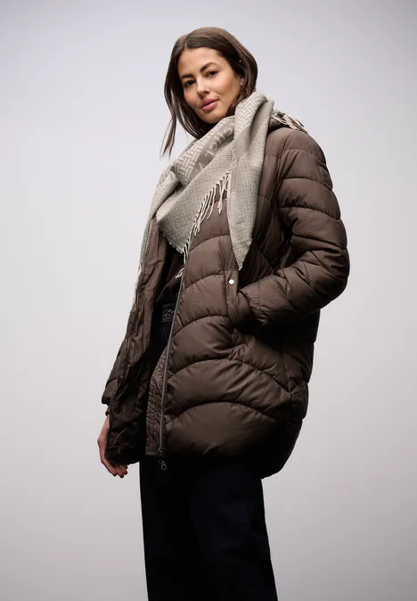 Jacquard driehoekige sjaal null