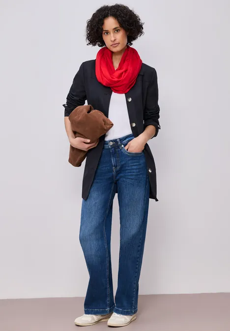 Szalik Loop w jednolitym kolorze salsa red