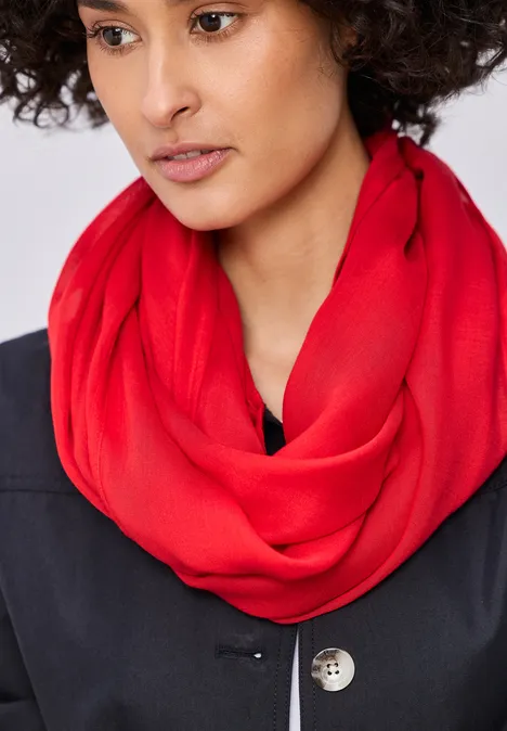 Szalik Loop w jednolitym kolorze salsa red