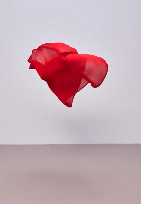 Szalik Loop w jednolitym kolorze salsa red