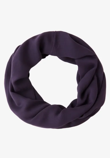 Loop Schal in Unifarbe mystic purple