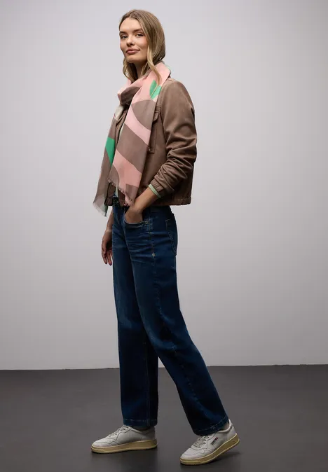 Gemusterter Schal multicolor