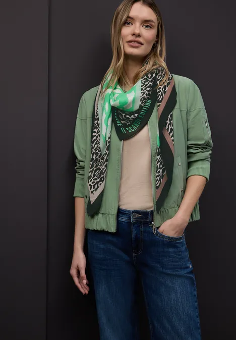 Gemustertes Tuch arcadia green