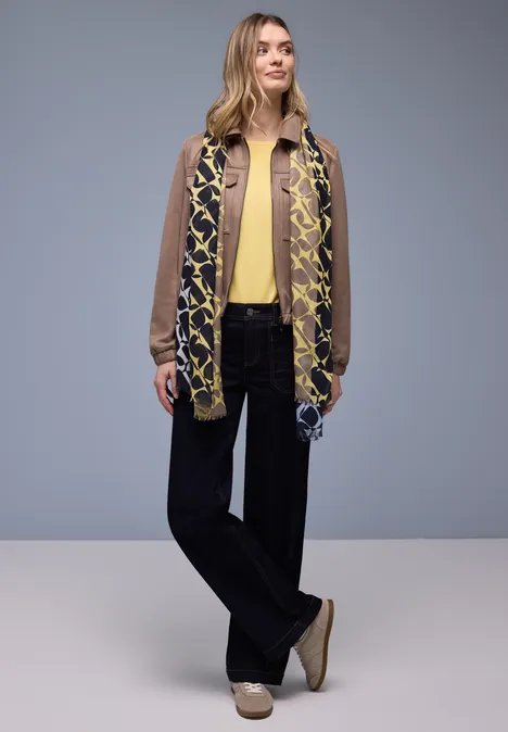 Gemusterter Schal multicolor