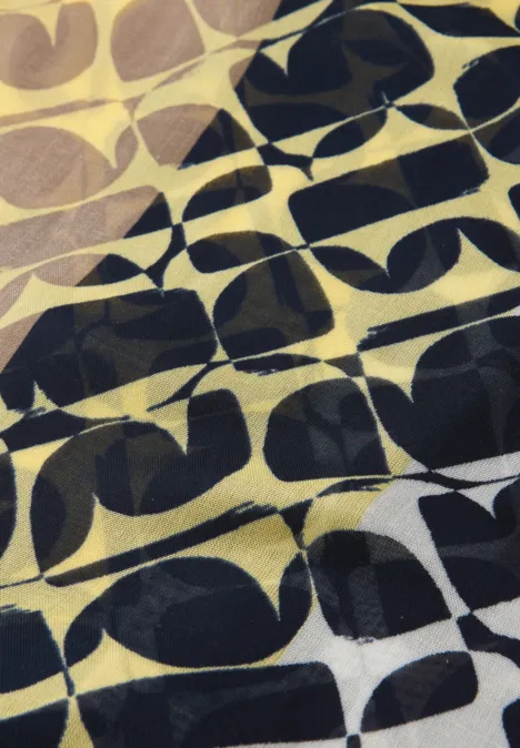 Gemusterter Schal multicolor