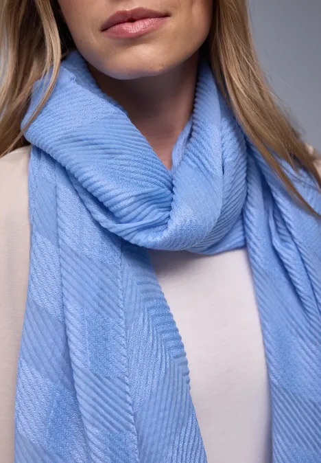 Gestreifter Schal bonnet blue