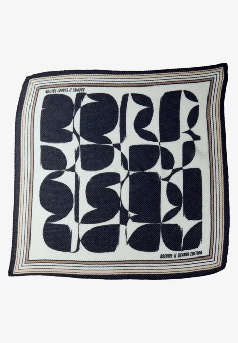 Gemustertes Tuch shadowed navy