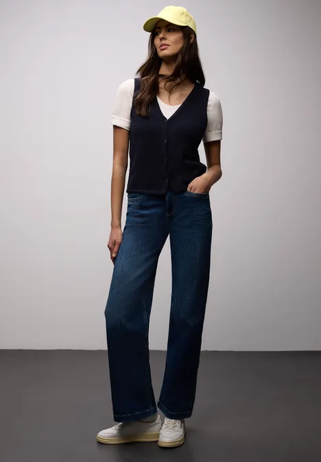 Washed-Look Cap bloom yellow