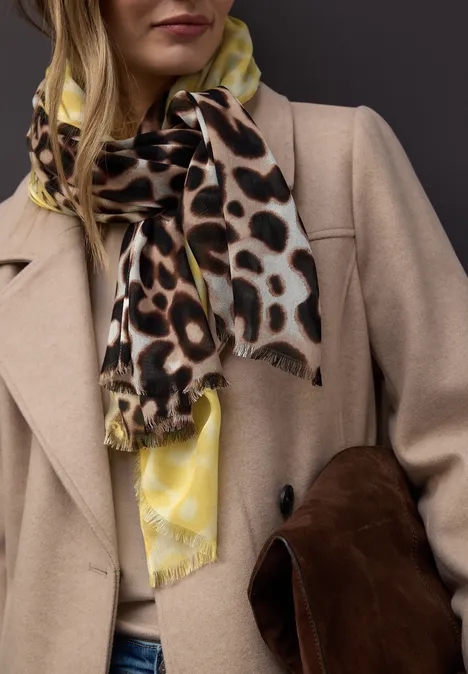 Sjaal Leo bloom yellow Sjaal Leo bloom yellow