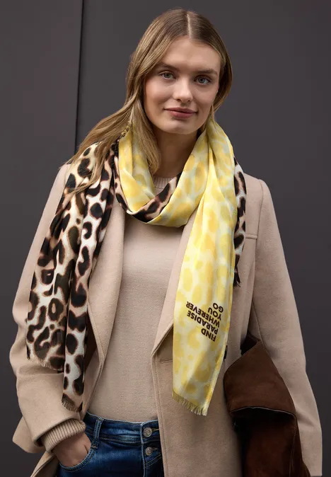 Sjaal Leo bloom yellow Sjaal Leo bloom yellow