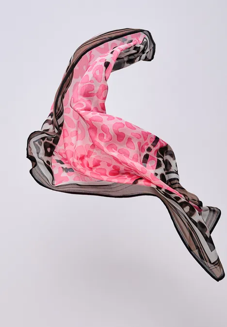 Tkanina Leo blossom pink