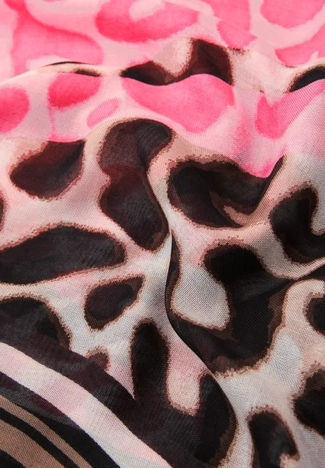 Tkanina Leo blossom pink