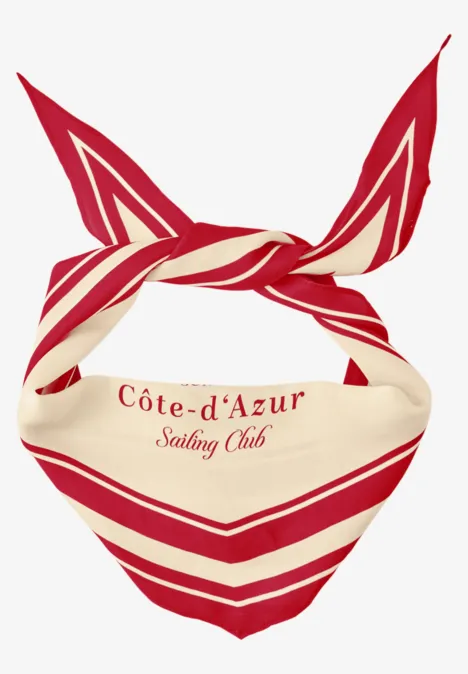 Nicki foulard salsa red Nicki foulard salsa red