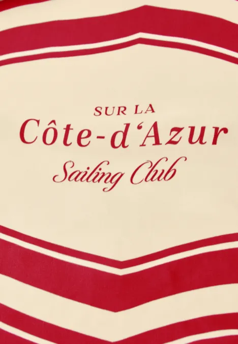 Nicki foulard salsa red Nicki foulard salsa red