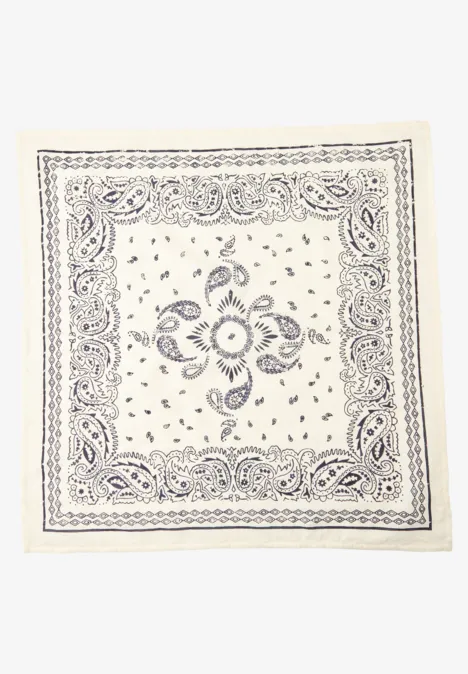 Wzorzysta bandana shadowed navy