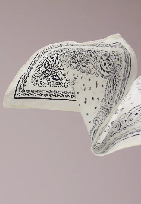 Wzorzysta bandana shadowed navy