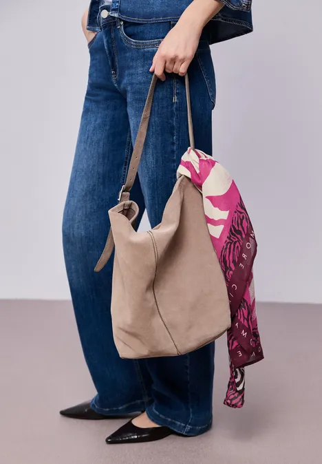 Foulard en modal avec imprimé zèbre magenta dream