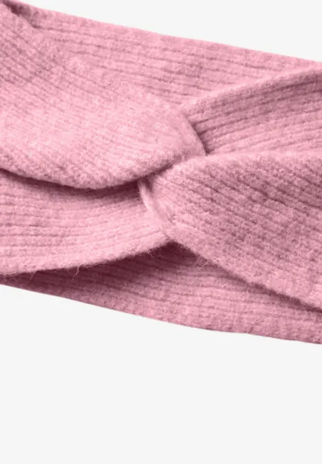 Feinstrick Stirnband in Unifarbe vintage blush mel. Feinstrick Stirnband in Unifarbe vintage blush mel.