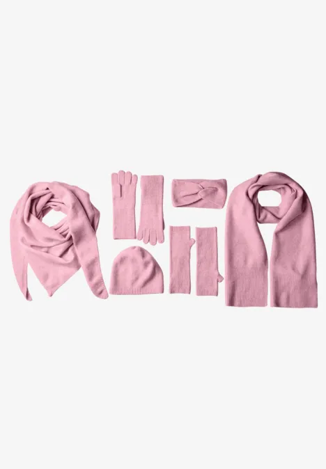 Feinstrick Beanie in Unifarbe vintage blush mel. Feinstrick Beanie in Unifarbe vintage blush mel.