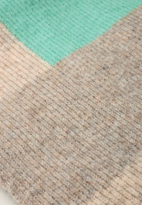 Schal mit Colorblock-Muster fresh sage mel. Schal mit Colorblock-Muster fresh sage mel.