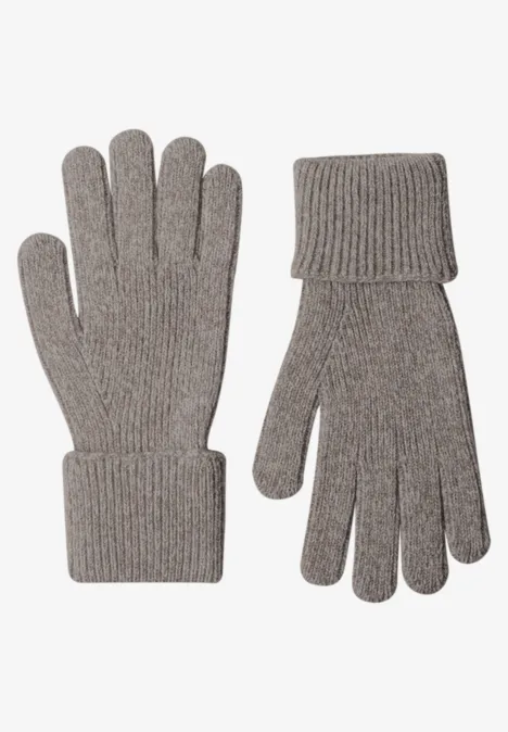 Handschuhe in Melange-Optik Muddy Mocha Handschuhe in Melange-Optik Muddy Mocha