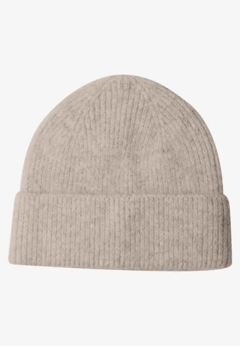 Beanie im Melange-Look barley beige mel. Beanie im Melange-Look barley beige mel.