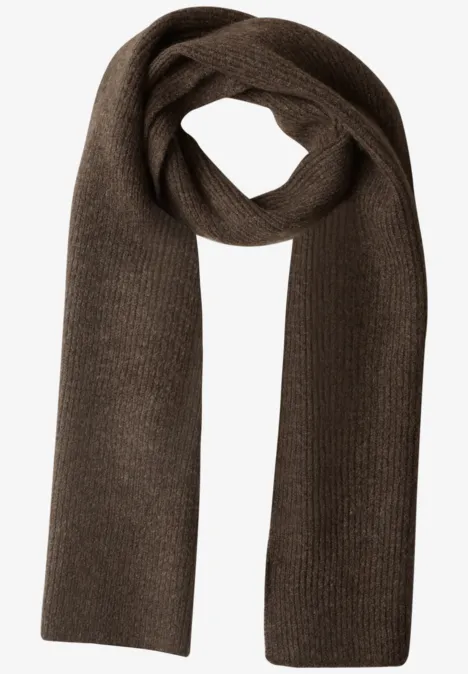 Schal im Melange-Look auburn brown mel. Schal im Melange-Look auburn brown mel.
