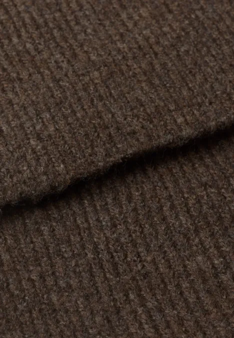Schal im Melange-Look auburn brown mel. Schal im Melange-Look auburn brown mel.
