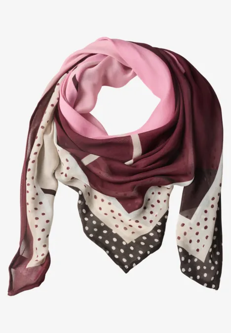 Doek met grafisch patroon rustic rouge Doek met grafisch patroon rustic rouge