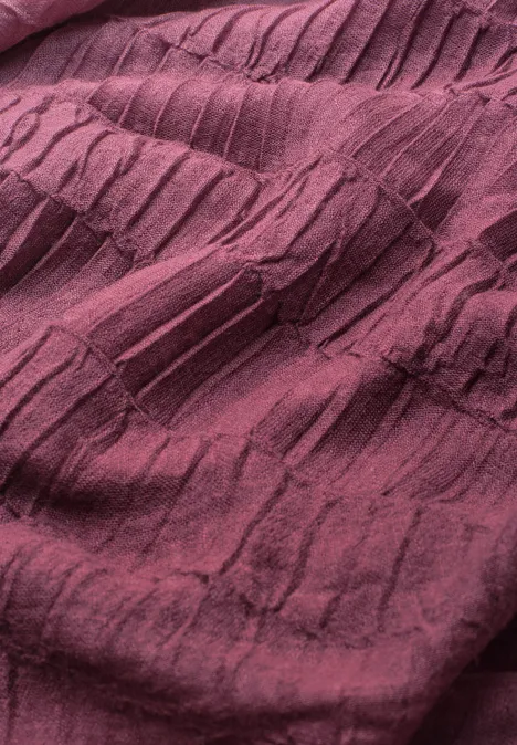 Langer Schal mit Farbverlauf rustic rouge