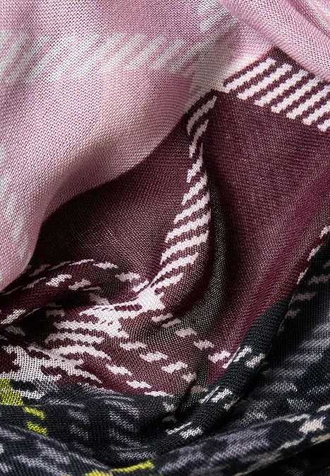 Loop-Schal mit Karomuster multicolor Loop-Schal mit Karomuster multicolor