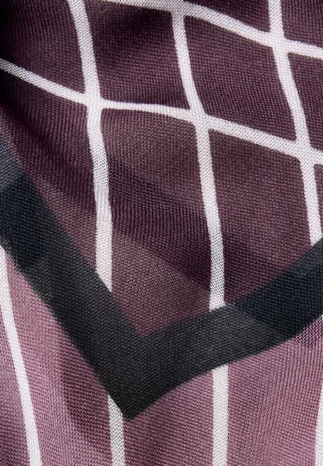Tuch mit Grafikmuster multicolor