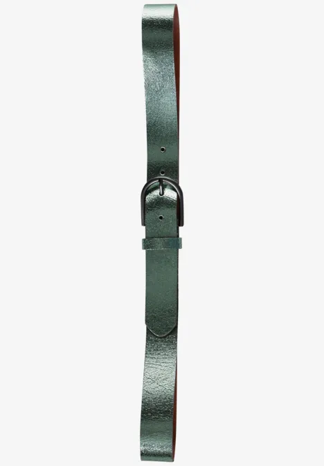 Ceinture en cuir light spring green