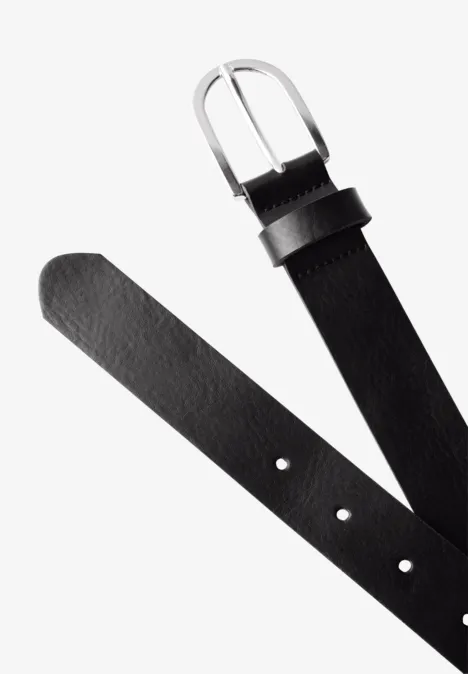 Ledergürtel Black