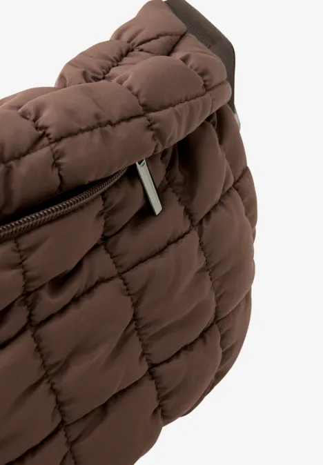 Padded Tasche mahogany brown