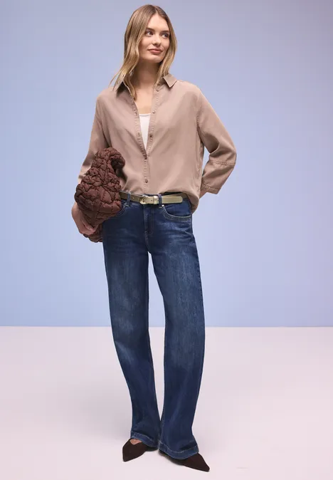 Metallic Gürtel light gold dull