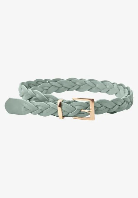 Pasek o wyglądzie plecionki Bright Pistachio