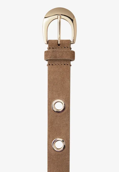 Gürtel mit Nieten cognac Gürtel mit Nieten cognac