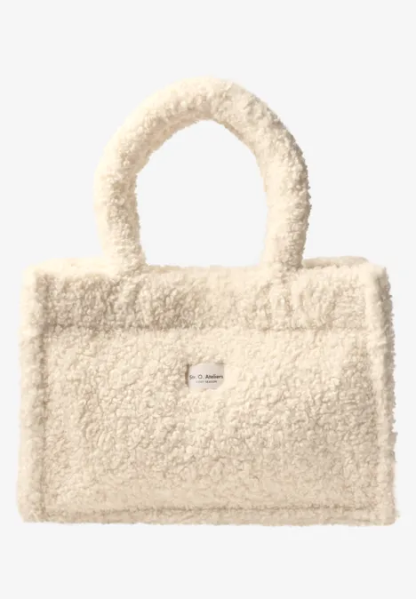 Teddy-Tragetasche in Unifarbe barley beige Teddy-Tragetasche in Unifarbe barley beige