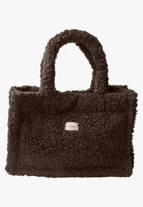 Sac de transport pour peluche, couleur unie auburn brown Sac de transport pour peluche, couleur unie auburn brown