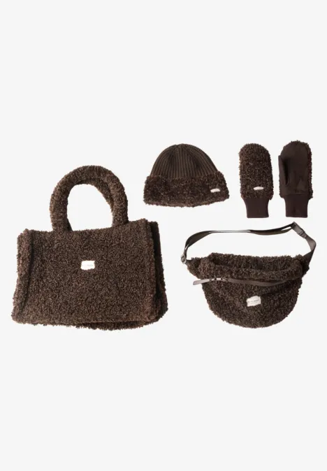 Teddy-Tragetasche in Unifarbe auburn brown Teddy-Tragetasche in Unifarbe auburn brown