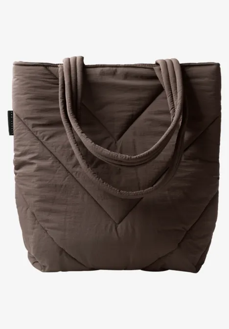 Sac cabas doublé, couleur unie auburn brown Sac cabas doublé, couleur unie auburn brown