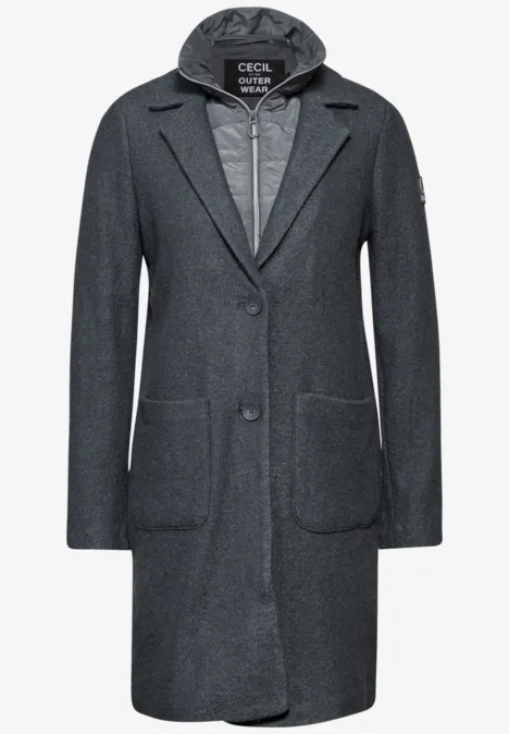 Manteau 2 en 1 grey fusion
