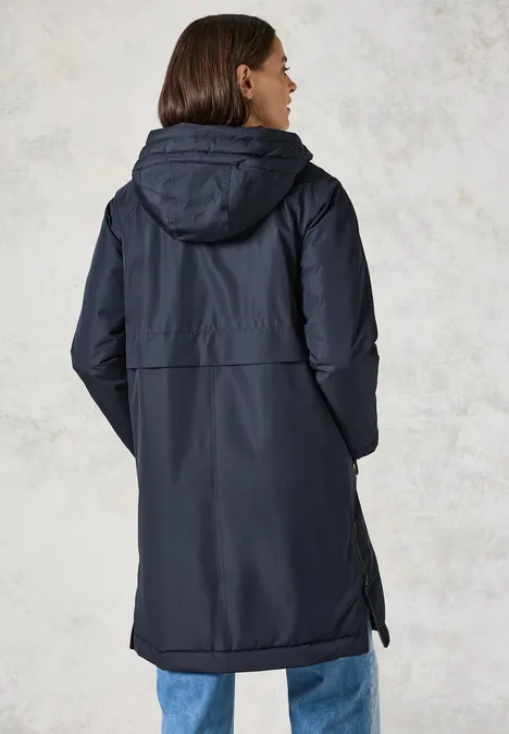 Gefütterter Trenchcoat dark navy blue