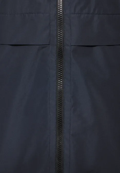 Gefütterter Trenchcoat dark navy blue