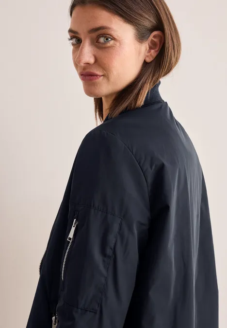 Lange blouson dark navy blue