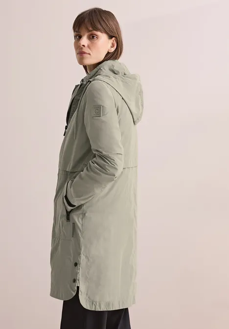 3-in-1 Jacke mit Kapuze smooth khaki 3-in-1 Jacke mit Kapuze smooth khaki