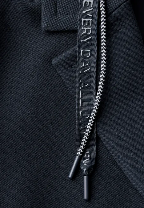 Jacke mit abnehmbarer Kapuze dark navy blue